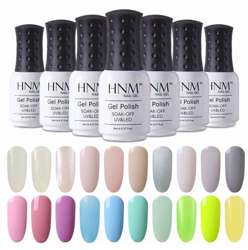 Light Color 8ml Gel Nail Polish Hybrid Semi Permanent Polish UV LED Gel Lucky ink Gel Varnishes polish