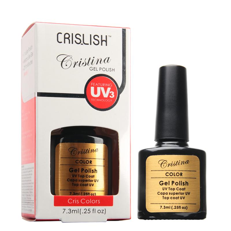 UV Top Coat of Crislish UV Gel Polish Soak-off Nail Gel drop shipping