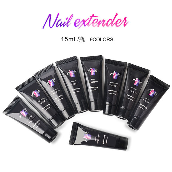 15ml Nail Builder Gel Polish Varnish For Nail Extension UV Gel LED Sculpting Hard Poly Gel Lacquer Manicure Tool