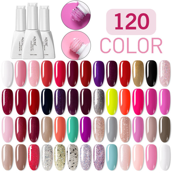 Beauty Colorful Gel Polish Soak off UV Gel Lacquer Long Lasting 120 Colors Nail Polish High Quality Nail