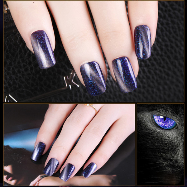 36pcs Rosygel UV magnet gel 5pcs/lot Cat Eyes Polish Gel Soak off UV lamp glue Nails Art lasting gel nail Lacquer