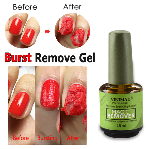 VINIMAY Nail Gel Magic Remover Soak Off Base Matte Top Coat Gel Nail Polish Gelpolish Nail Art Primer Lacquer Nails Salon