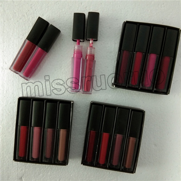 High quanlity Beauty Lipgloss hand-picked mini liquid matte lipstick The red/ pink/ brown/ nude edition lipgloss