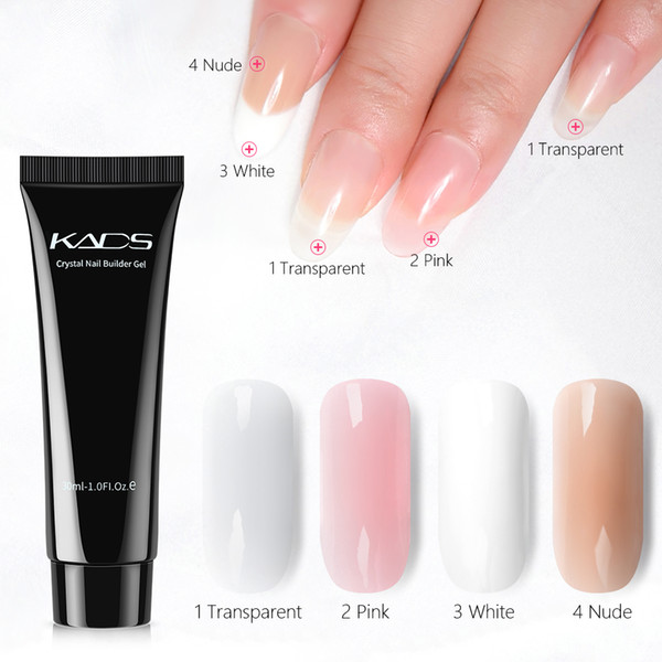 30ml Poly Extension Gel Therapist Gel Quick Extension Extension Poly Gel Lacquer Varnish Nail Manicure una