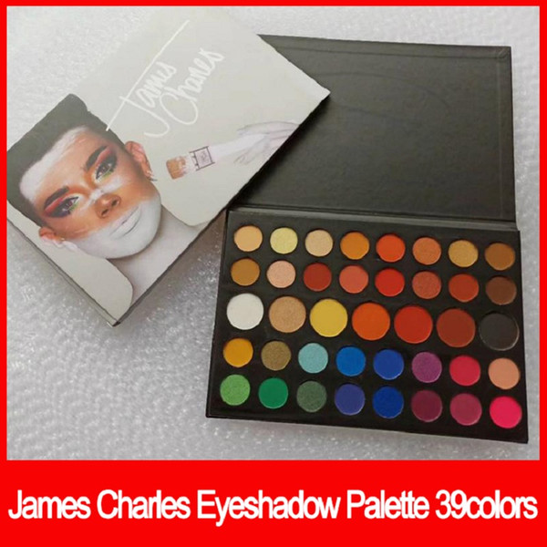 2018 New Eyes Makeup James Charles Eye Beauty Colors Natural Long-lasting 39 Colors matte shimmer Eyeshadow Palette free shipping