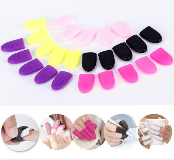 Silicone Soak Off Nail Gel Remover Cap Clip New Arrival Reusable 5 Pcs Per Set Professional Manicure Tool