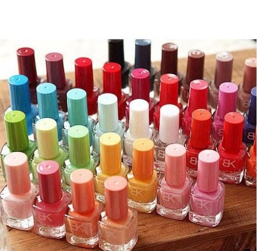 2014 new Cheap Wholesale Environmental 42 Colors Nail Polish Quick-Dry Nail Varnish Candy Color Nail Enamel Free Shipping