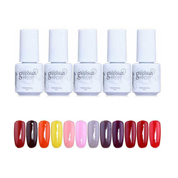 168 Colors GelPolish Soak Off UV & LED Nail Polish Gelish For Nail Art Gel 5ml DIY Colorful Nail Lacquer ZA2524