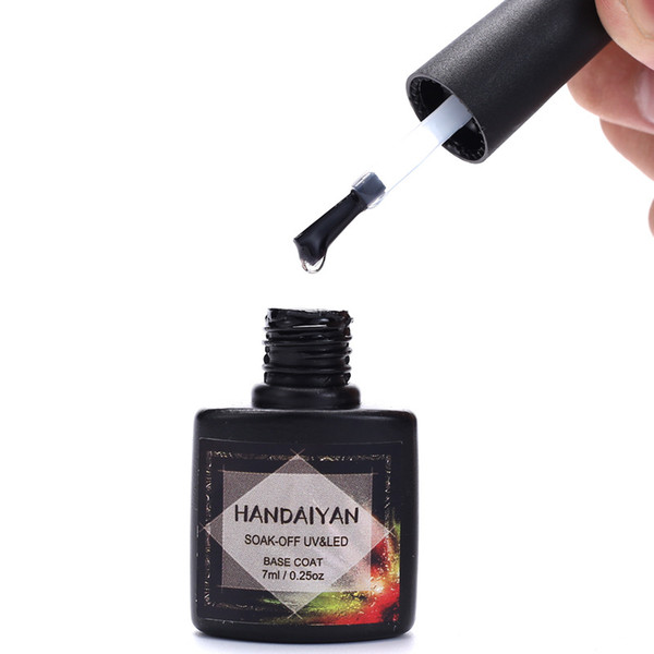 DHL free 2018 new coming Handaiyan Nail polish phototherapy gel solid color oil 40 colors in stock with gift