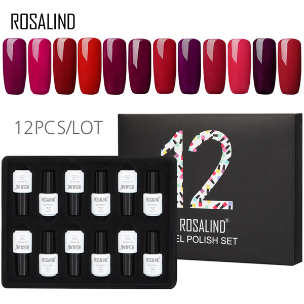 New Hot Full Beauty 12pcs Set Nail Polish Gel DIY Art Long Lasting Manicure Non-toxic Fashion Makeup HJL2018