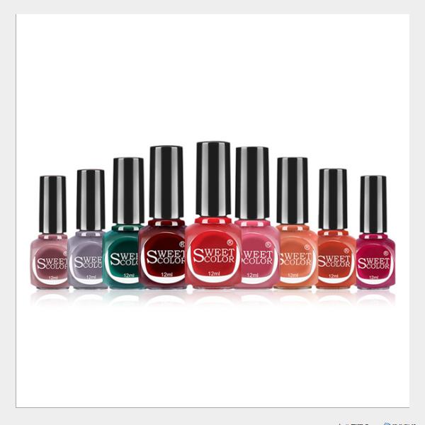 T-43 Hot Nail Art Wholesale Gel Beauty product 12 color UV Nail Gel Polish for free shipping!