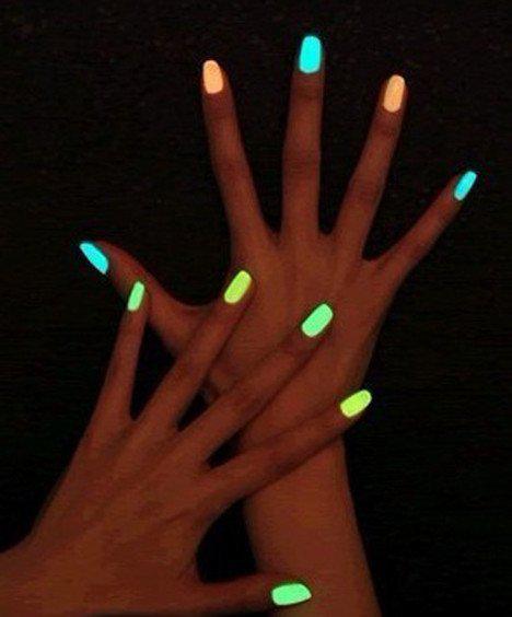 Wholesale lastest Fantasy cool Luminous Nail Art Polish Glow Glitter in the dark Paint Lacquer 20 colors