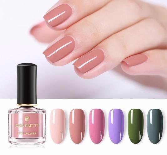 2019 Nail Polish 6ml Pure Color Water-based Peel Art Manicure Varnish Art Decoration