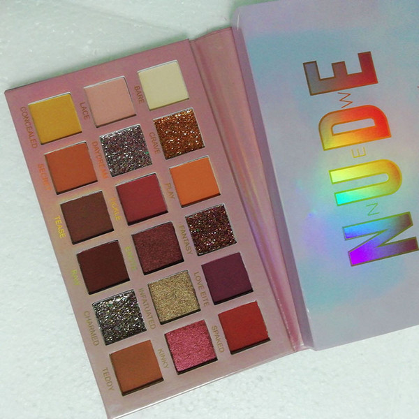 New Beauty Makeup palette New NUDE 18 colors Eyeshadow Palette matte shimmer eye shadow paletes