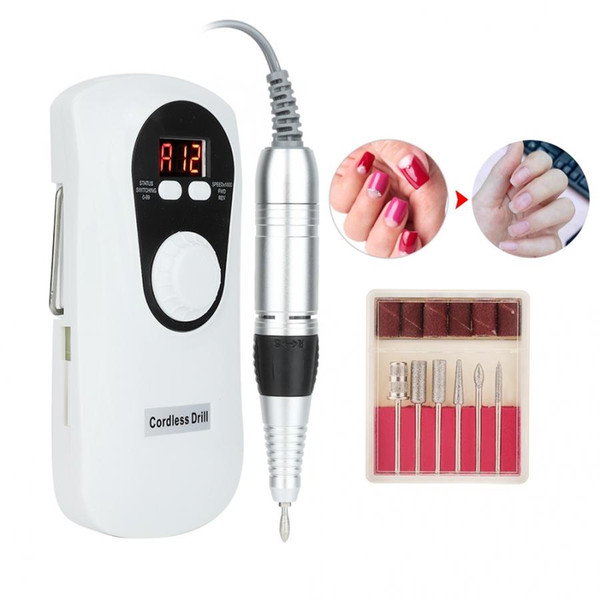 nail art 100-240V 30000Rpm Electric Nail Driller Machine Manicure Polishing Grinding Drill Tool art