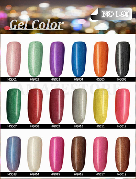 2016 Hottest item Gelish Nail Polish Soak Off Nail Gel For Salon UV Gel 233Colors 15ml supply,free shipping