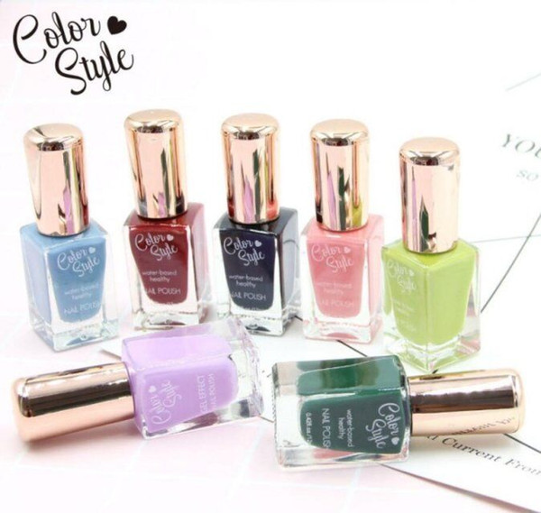 Hot Sales Water-based Peelable Nail Polish 12ml Cosmetic Nail Polish Set Long Lasting Waterproof Free Shipping