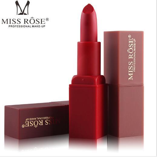 Hot sale MISS ROSE brand pregnant women moisturizing lipstick square tube moisturizing lipstick vitamin E lipstick makeup