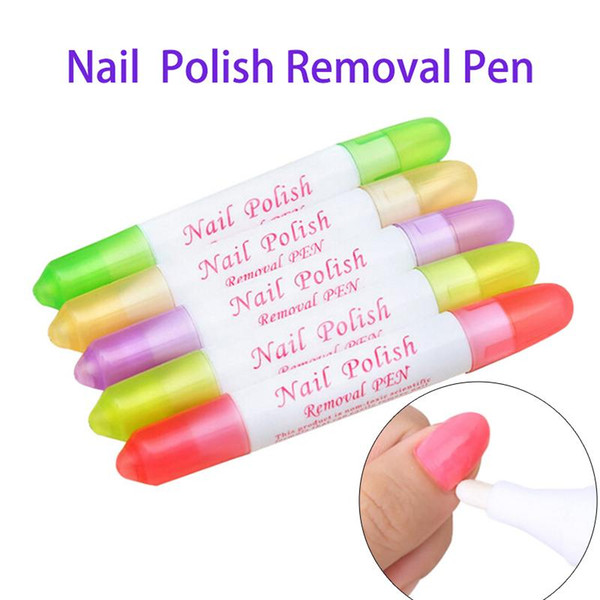 Wholesale-Nail Art Corrector Pen Remove Mistakes + 3 Tips Newest Nail Polish Cleaner Erase Manicure Women Nail Beauty Salon 2016 New Gift