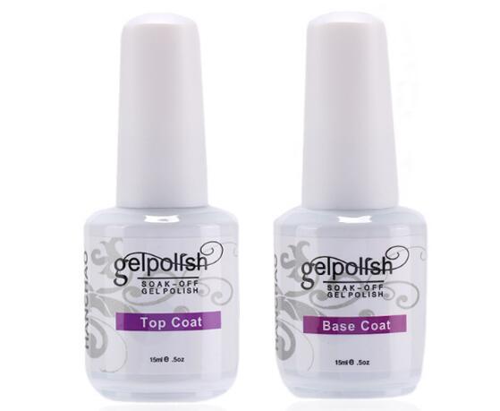 Top Quality Soak Off Nail Gel Polish For Nail Art Gel Lacquer Led/uv Harmony Gelish Base Coat Foundation & Top coat