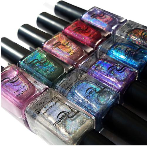 10 colors Realchic Brand 7ml Holo luminous Glitter Gel Nail Polish Gel Varnish Nail Art holographic Nail Polish