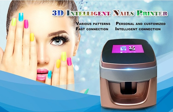 Portable Auto Nail Art Printer Machine / Nail Polish Printer Machine / Nail Printing Machine With Best Price Free Shipping