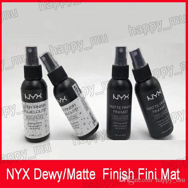 NYX Dewy Finish Fini Mat NYX Dewy Finish Fini Veloute Matte Finish Makeup Setting Spray Long lasting Setting Spray 60ML Face Beauty