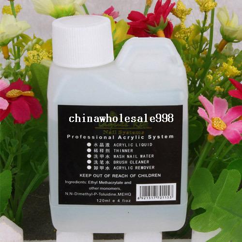 120ML UV Gel Polish Nail Art Remover dropshipping wash nai water/brush cleaner/acrylic remover