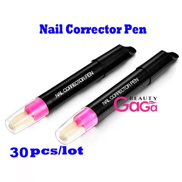 30pcs /lot Free Shipping Personal Nail Beauty Care Gel Polish Remover Nail Art Polish Corrector Pen