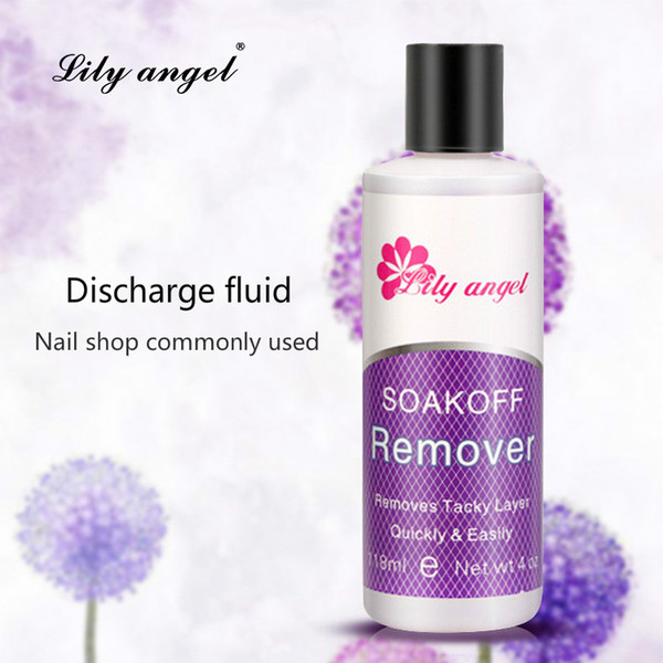 Lilyangel genuine nail art 118ml bottled nail glue liquid nail supplies remover liquid