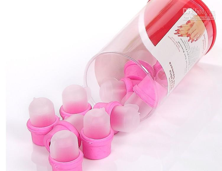 50piece/set Wearable Salon DIY Nail Acrylic UV Gel Polish Remover Soak Soakers Cap Tool Dropshipping