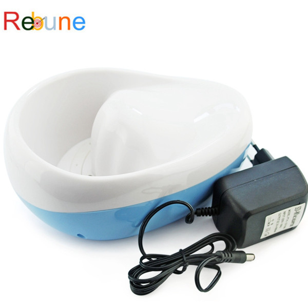 Rebune Electric DIY Nail Art Soak Bowl Bubble Vibration Hand Wash Nail Gel Polish Remover Nail SPA Bath Manicure Tool