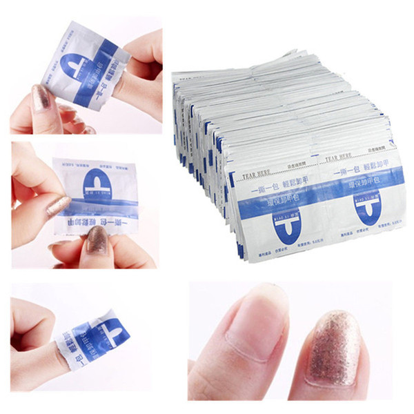 200Pcs Nail Resurrection Make Up Tools Fashion Easy Use Paper Towel Nail Art Polish Vanish Remover Nail Tools