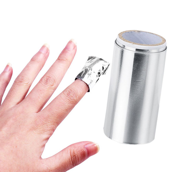 50m Professional Aluminium Foil Nail Art Soak Off Acrylic Gel Polish Nail Removal Wrap Remover Makeup Tool Easy Cleaner Gel Nail