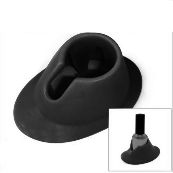 2pcs nails stand smple White Rubber Bottle Holder For Nail Art Varnish Polish Seat Nail polish bracket