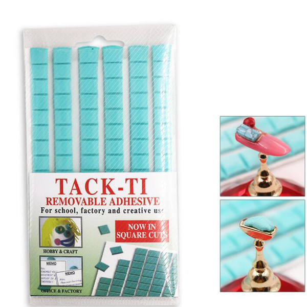 96pcs Multipurpose Adhesive Clay Reusable adhesive for home office school Removable Adhesive Putty Tabs Nail Practice tool H034