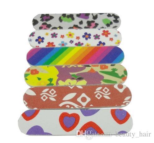 Colorful Mini Salon Board Nail Files Buffer and Emery Boards DROP SHIPPING