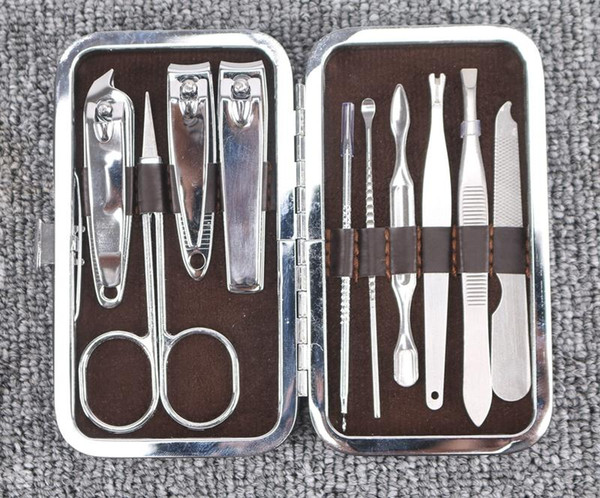 Classic style new manicure sets for girls factory price multi color beauty tools nail pedicure set stainless steel manicure tools