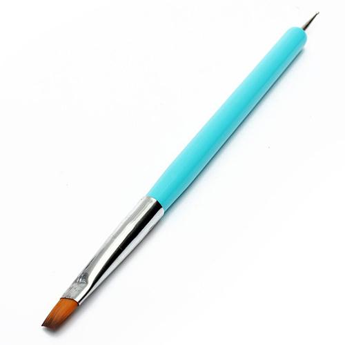 Wholesale- 2016 New Arrival Style Promotion Nail Art Pen Painting Dotting Acrylic UV Gel Polish Brush Liners Tool Drop Shopping