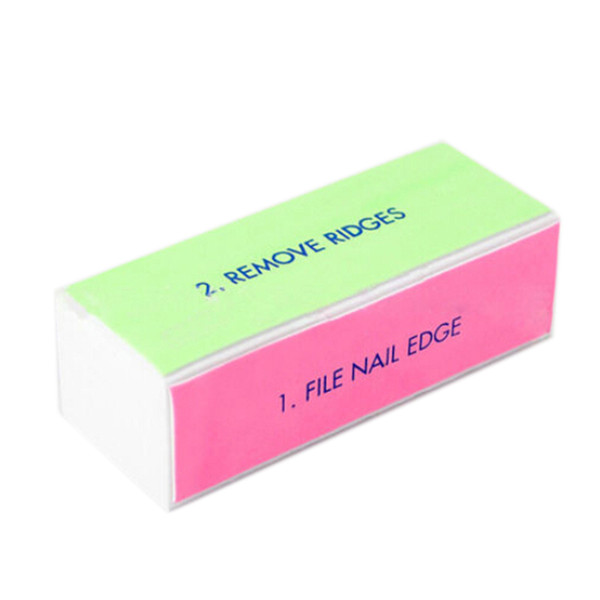 Wholesale- 2017 New Professional 4 Ways Nail Art Buffers File Block Manicure Nail File Sanding Art Makeup Tools For Manicure Buffer Files