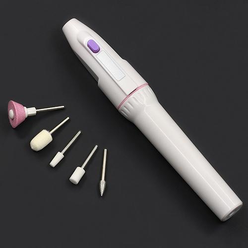 Best Deal5 Bits Electric Nail File Drill Kit Tips Manicure Toenail Pedicure Salon Pen Shape SetHot 9XVH