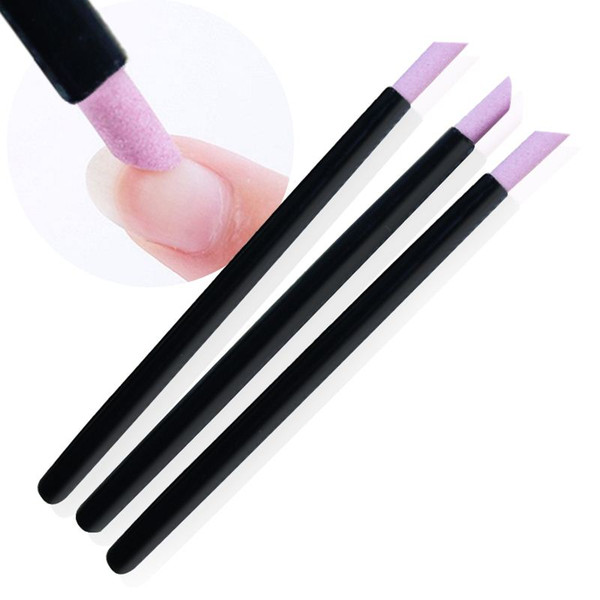 New Unique Stone Nail File Professional Cuticle Remover Trimmer Buffer Pedicure Manicure Nail Art Tools For Women makeup tools