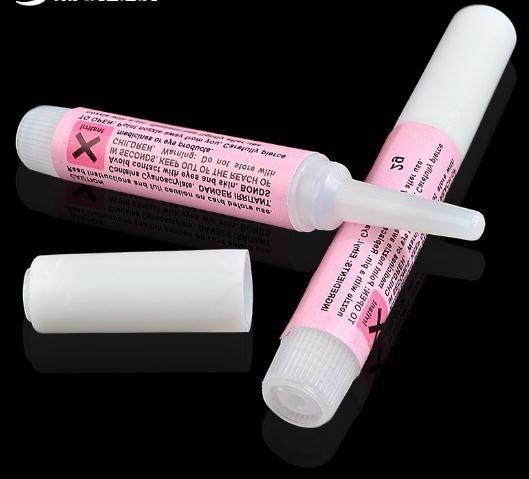 5pcs Nail Glue Super Strong Adhesive For False Fake Acrylic Rhinestone Beauty Gems Makeup Gel Tips Art Tool