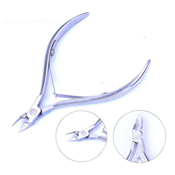 Professional Fingernail Toenail Cuticle Nipper Trimming Stainless Steel Nail Clipper Cutter Cuticle Scissor Plier Manicure Tool