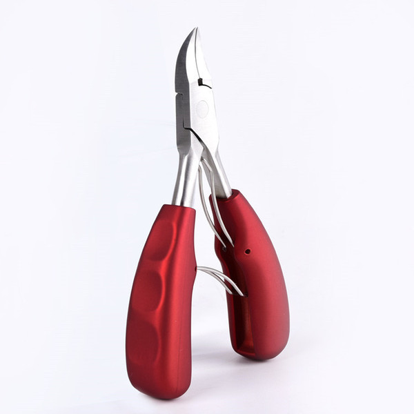 Nail Tool Dead-skin Pliers ABS Handle Eagle-mouth Pliers Stainless Steel Inlay Peeling Scissors Manicure Tools