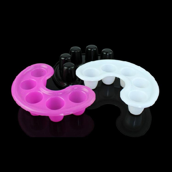 Nail Art Tool - Nail Bubble Bath Spa Bowl Black Nail Soak Off Tray EMS or fedex FREE shipping