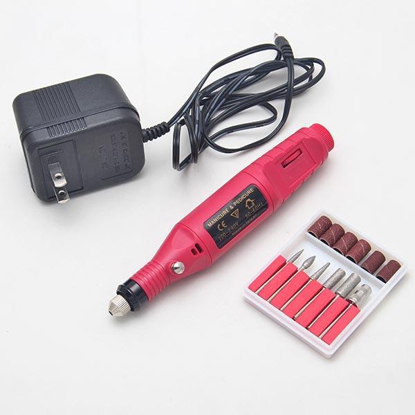 Hot sale Electric Drill File Polish Tool Pen Shape Nail Art Salon Manicure Pedicure US standard socket order<$18 no tracking