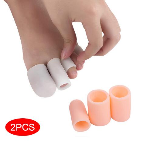 Finger Toe Protector Silicone Gel Cover Cap Pain Relief Preventing Blisters Corns Nail Tools Foot Care Toe Separators