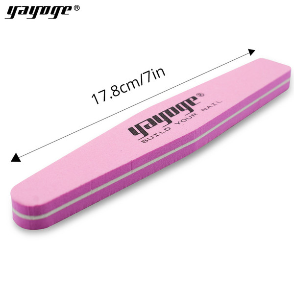 Yayoge Sponge File Nail Buffer Manicure Tool Nail Remover File Sanding Polishing accessories buffer polisher for nails