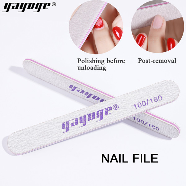 Yayoge Nail Files Sanding Buffer Block Pedicure Manicure Buffing Polish Nail Art Beauty Tools Professional Nail Files